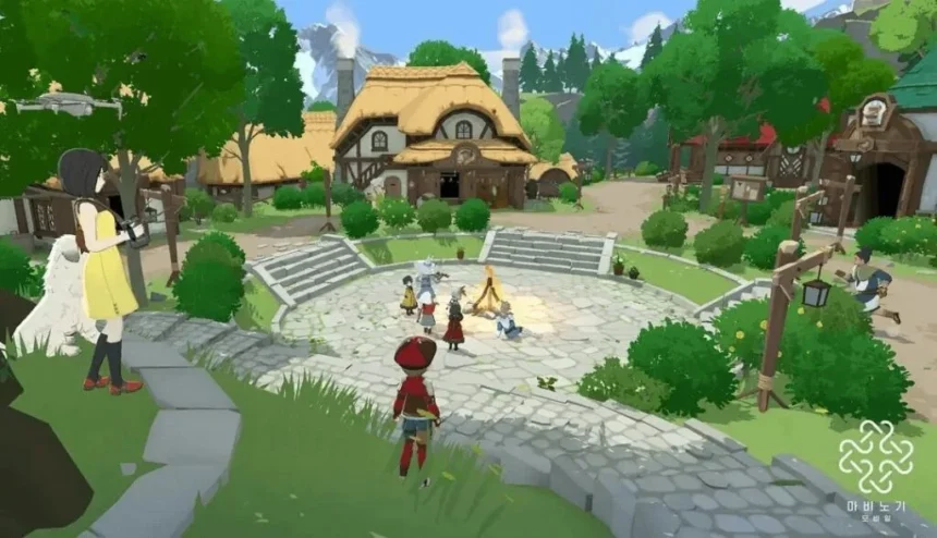 Talk To Eirawinn Mabinogi in Castle Garden