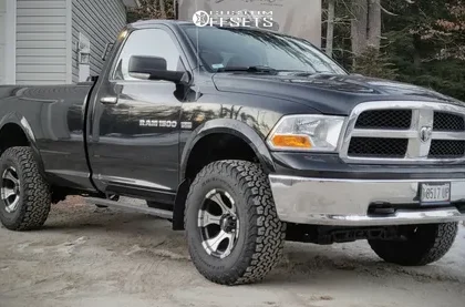 popular setup is the Ram 1500 351150r17 with 12 offset